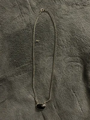 Black Gem Necklace thumbnail 3