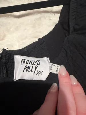 Black Princess Polly Romper thumbnail 2