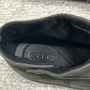 Keen Akita Ankle Boots Womens 8 Slate Gray Wedge Leather Snap Closure thumbnail 9