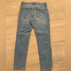 Old Navy Light Blue Distressed Boyfriend Jeans thumbnail 3