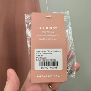 Birdy Grey Devin‎ Convertible Sleeveless Bridesmaid Dress in Dusty Rose Sz M NEW thumbnail 9
