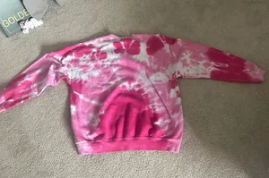 Urban Outfitters pink tie die sweatshirt thumbnail 2