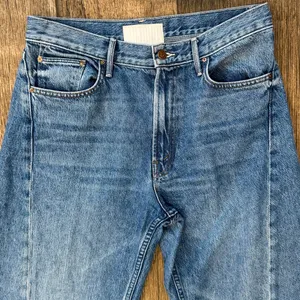 MOTHER Lil Lemon Twist Sneak High Waist Wide Leg Jeans Size 28 thumbnail 9