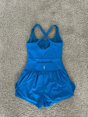 Free People Movement Electric Blue Runsie  thumbnail 2