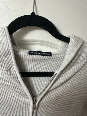 Brandy Melville Zip up hoodie thumbnail 2