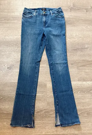 Express Mid-Rise Skyscraper Jeans thumbnail 1