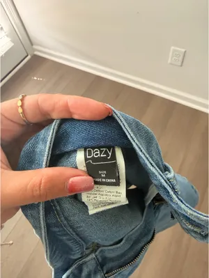 Denim Skort Blue Size 27 thumbnail 4