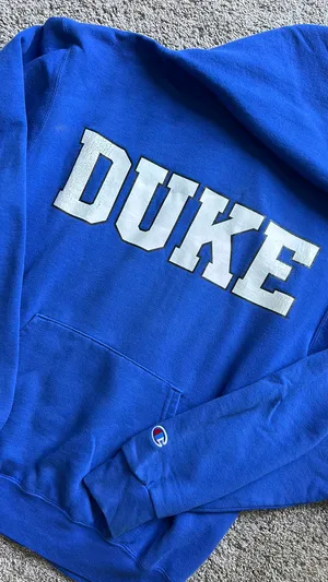 Blue Duke Champion Sweatshirt Size S thumbnail 2