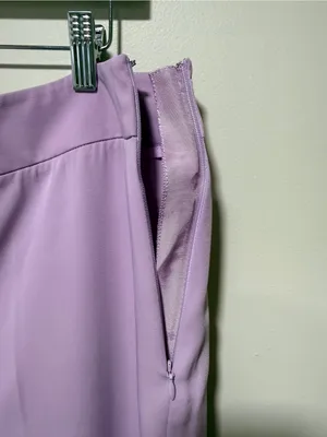 Tuckernuck Lilac Erin Pants XL NWT Wide Leg High Rise Lavender Trousers thumbnail 7