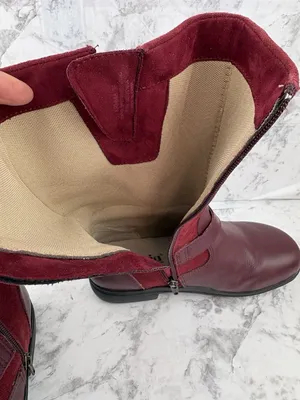 Alegria Kris Boots Womens Size 36/5-5.5 Red Leather Mid Calf Comfort Fall Winter thumbnail 13