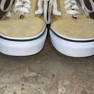 VANS Old Skool SK8 Yellow Suede Low Top Sneakers Unisex M 4 W 5.5 Skateboard thumbnail 11