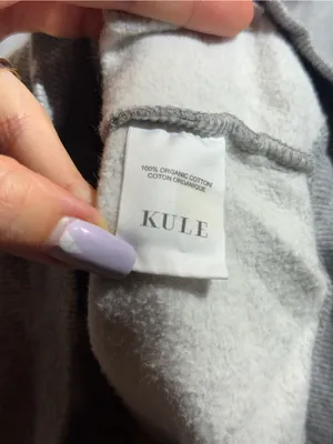 Anthro KULE Oversized Après Ski Graphic Cotton Pullover Crewneck Sweatshirt XS thumbnail 8