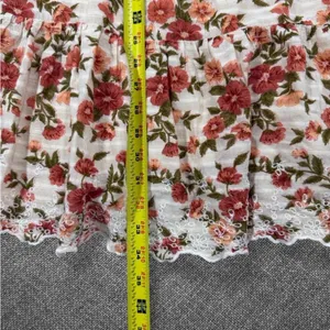 American Eagle Floral Lace Trim Dress thumbnail 7