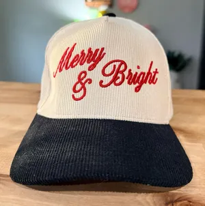 C.C. Merry and bright trucker hat thumbnail 1