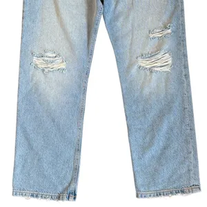 Free People Button Fly Relaxed Fit High Rise Jeans Size 28 thumbnail 3