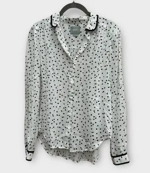 Maeve Anthropologie Polka Dot Blouse thumbnail 2