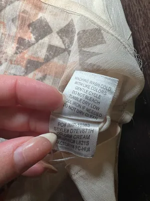 Vintage Y2K Fang Lace Sheer Geometric Blouse thumbnail 6