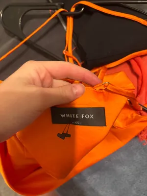 White Fox Boutique Top Cowl Neck Satin thumbnail 5