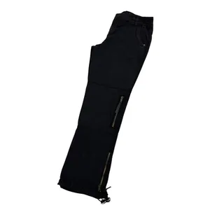 Marrakech Y2K Loose Chore Utility Black Baggy Relaxed Fit Cargo Pants Size 27 thumbnail 6