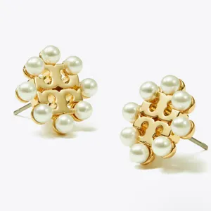 $98 Retail NWOT Tory Burch Kira Pearl Stud Earrings thumbnail 3