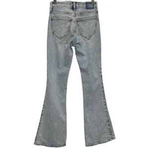Abercrombie & Fitch The Flare Ultra High Rise Light Wash 24 00 thumbnail 2