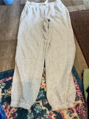 Aerie grey joggers thumbnail 4