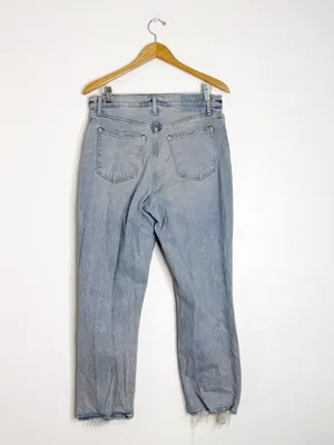 Abercrombie & Fitch Curve Love ’90s Straight Jeans 31/12S Ultra High Rise thumbnail 2