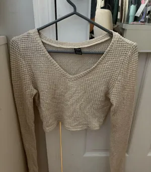 Shein Cropped Sweater Knit thumbnail 1