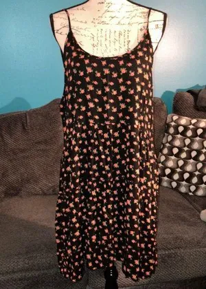 Adam Levine Backless Tiered Sundress, XL thumbnail 1