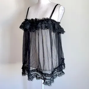 Victoria’s Secret Goth Babydoll Cami Top thumbnail 3