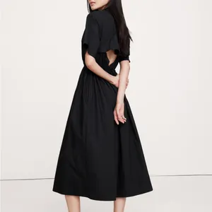 Banana Republic Black Maxi Dress thumbnail 7