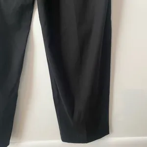 Kaia x Zara NWT Full Length Pants Womens XS Pleated Black Trousers Career Masc thumbnail 12