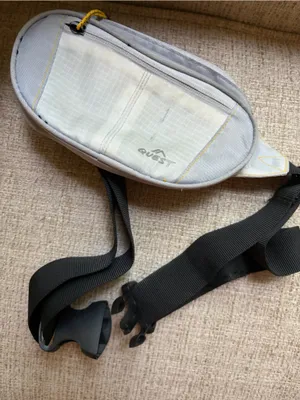 Quest Light Blue Belt Bag / Fanny Pack Black thumbnail 1