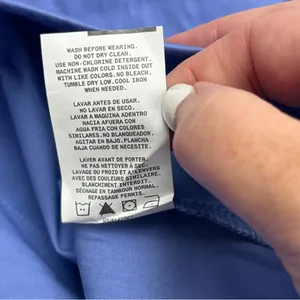 Jaanuu Ceil Blue Scrub Top Womens Size Small Relaxed V-neck Pockets J96124 NEW‎ thumbnail 6