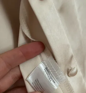 White Fox Boutique Champagne Button Up Top thumbnail 4