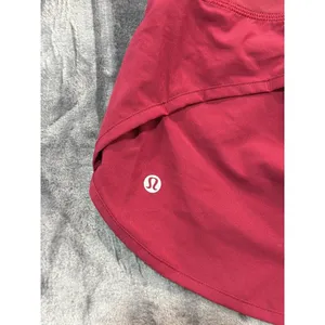 Lululemon Speed Up Shorts Womens Dark Pink Low Rise Running 8 thumbnail 3