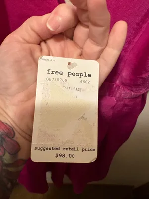 NWT Free People Gabby party all night‎ dress pink size 0 thumbnail 5