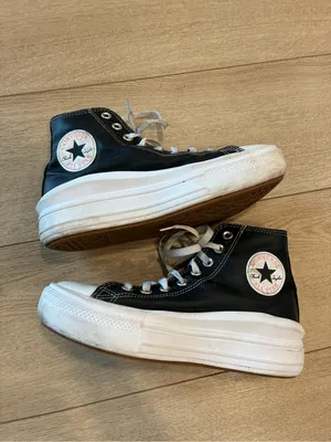 Converse Chuck Taylor All Star Move Platform Sneakers Black Women’s Size 8.5 thumbnail 3