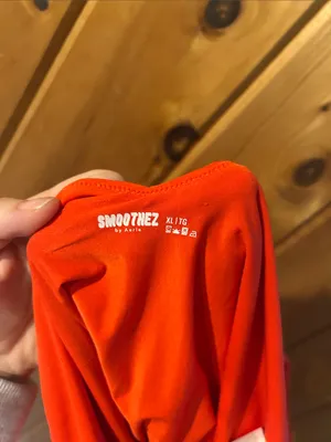 Aerie SMOOTHEZ plunge bright red bodysuit thumbnail 5