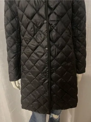 UNIQLO Ultra Light Down Compact Coat Black Size S Quilted Long Jacket Packable thumbnail 3