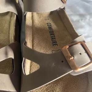 Brown Suede Sandals with Buckle Size 6 thumbnail 3