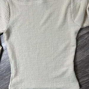 Reformation Cream Textured Knit Top thumbnail 5