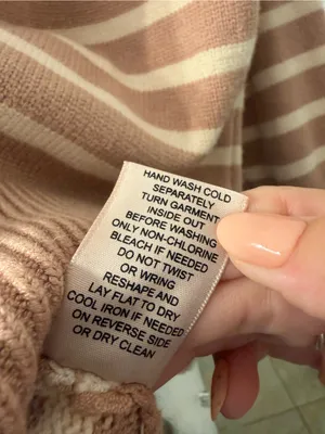 Philosophy Striped Crewneck Sweater in Blush and Cream thumbnail 4