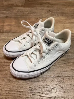 Converse - White Low Top All Star Sneakers thumbnail 6