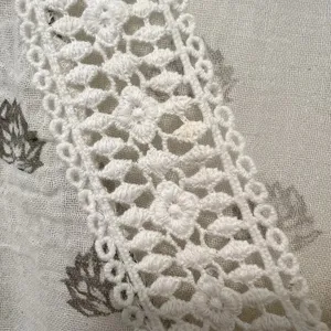 EBERJAY Breezy Weave Cover-up in Lotus‎ Bloom Natural & Sage Grey and size M/L thumbnail 6