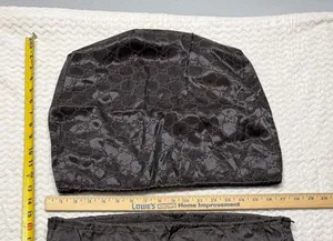 Gucci Dark Brown GG Monogram Satin Drawstring Dust Bags Set of 3 Luxury Storage thumbnail 1