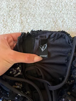 Windsor Black Sequined  Dress thumbnail 2