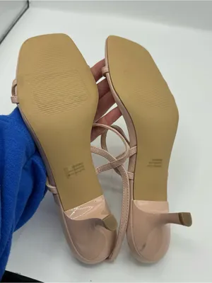 Abound Mandy Serenity Slingback Strappy‎ Sandals Size 8.5 cream beige neutral thumbnail 3