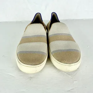 Rothy's The Sneaker Birch Stripe Size 8 Slip On Loafer Comfort Casual thumbnail 5