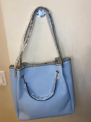 Alexis Bendel Periwinkle Purse Tote thumbnail 13